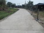 โครงการก่อสร้างถนนคอนกรีตเสริมเหล็ก หมู่ที่ 4 สายทางแยกบ้านน
