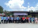คณะครูและผู้บริหารจากเทศบาลตำบลสะพลี จังหวัดชุมพรเข้าศึกษาดู